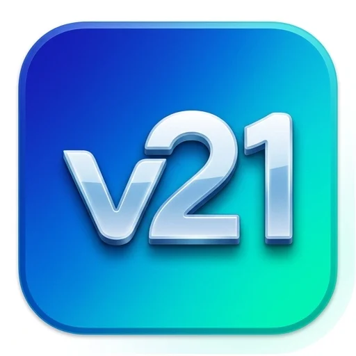 v21 Logo - Resmi